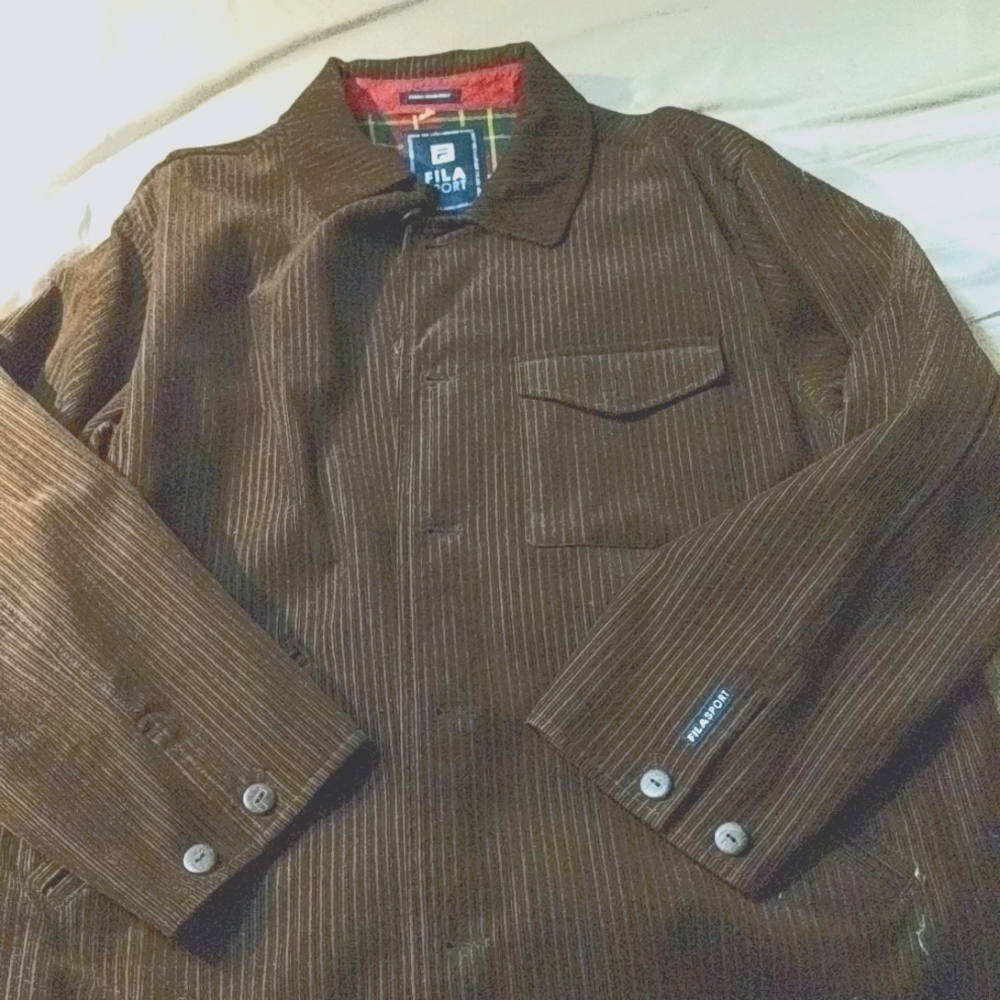 Fila Corduroy Barn Jacket from the 80's-90's